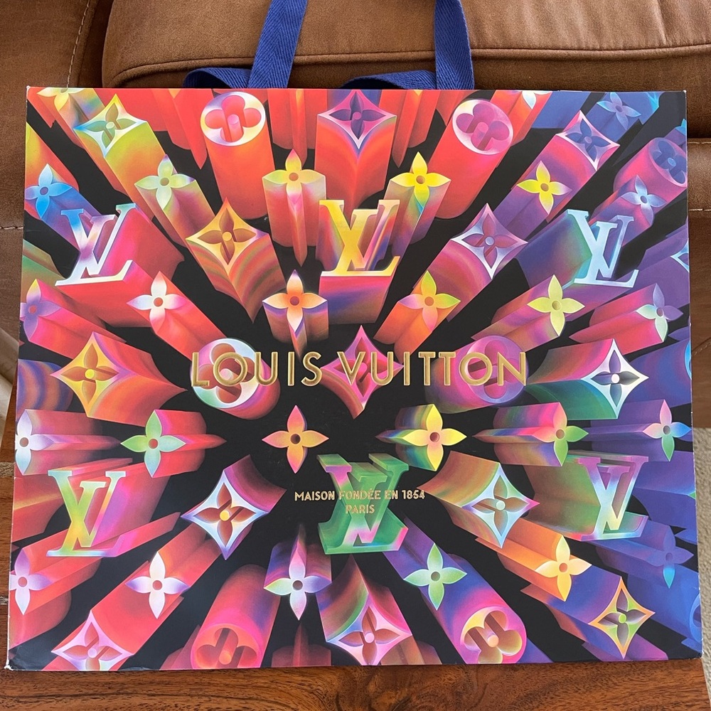 Authentic Limited Edition LV Paper Bag